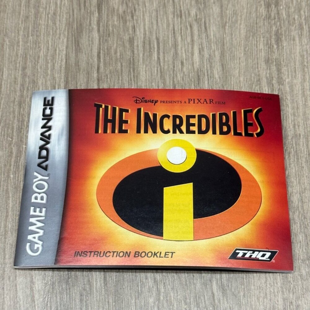 2004 Shrek 2 & The Incredibles Nintendo Game Boy Advance Authentic Tested - Picture 7 of 7
